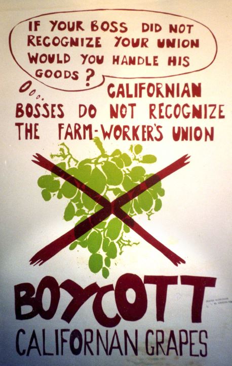Boycott Californian Grapes
